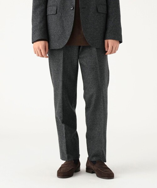 B:MING by BEAMS(ビーミングバイビームス)の「ツイル スラックス レギュラーフィット(スラックス・メンズ・チャコールグレー/ダークブラウン/グレー・M/L/XL/S)」の2枚目の写真