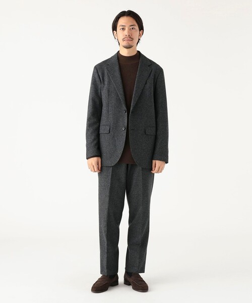 B:MING by BEAMS(ビーミングバイビームス)の「ツイル スラックス レギュラーフィット(スラックス・メンズ・チャコールグレー/ダークブラウン/グレー・M/L/XL/S)」の14枚目の写真