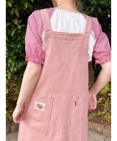 PINK HOUSE（ピンクハウス）の「チェリーレース使いカットソー（Tシャツ/カットソー・レディース・ブラック/ピンク/キナリ/ライトグリーン/ブルーグレー・MEDIUM/LARGE）」の18枚目の写真