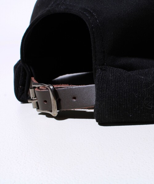 GLOSTER（グロスター）の「【GLOSTER/グロスター】コンビネーションロールキャップ 異素材ミックス スエード×コーデュロイ（キャップ・メンズ・ブラック/ブラウン/グレー・FREE）」の9枚目の写真