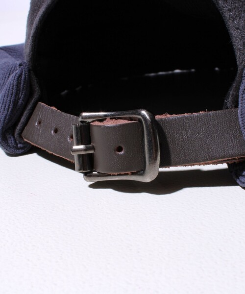 GLOSTER（グロスター）の「【GLOSTER/グロスター】コンビネーションロールキャップ 異素材ミックス スエード×コーデュロイ（キャップ・メンズ・ブラック/ブラウン/グレー・FREE）」の13枚目の写真