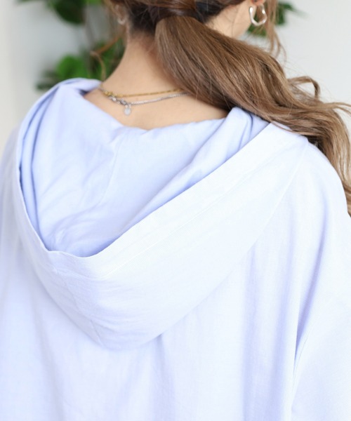 Emago（イマゴ）の「EMAGO アスパラ刺繍ワンピース（ワンピース・レディース・ブルー/グレー・FREE）」の14枚目の写真