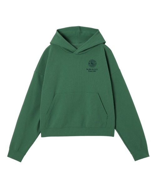 le coq sportif（ルコックスポルティフ）の「【ルコックスポルティフ】防風/吸汗/ストレッチ/UVカットリブニットパーカー（パーカー・レディース・ベージュ/グリーン/ネイビー・M/S/XL/L）」の3枚目の写真