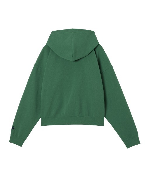 le coq sportif（ルコックスポルティフ）の「【ルコックスポルティフ】防風/吸汗/ストレッチ/UVカットリブニットパーカー（パーカー・レディース・ベージュ/グリーン/ネイビー・M/S/XL/L）」の6枚目の写真