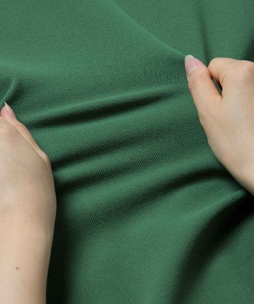 le coq sportif（ルコックスポルティフ）の「【ルコックスポルティフ】防風/吸汗/ストレッチ/UVカットリブニットパーカー（パーカー・レディース・ベージュ/グリーン/ネイビー・M/S/XL/L）」の8枚目の写真