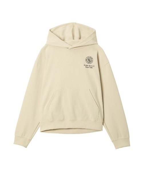 le coq sportif（ルコックスポルティフ）の「【ルコックスポルティフ】防風/吸汗/ストレッチ/UVカットリブニットパーカー（パーカー・レディース・ベージュ/グリーン/ネイビー・M/S/XL/L）」の4枚目の写真