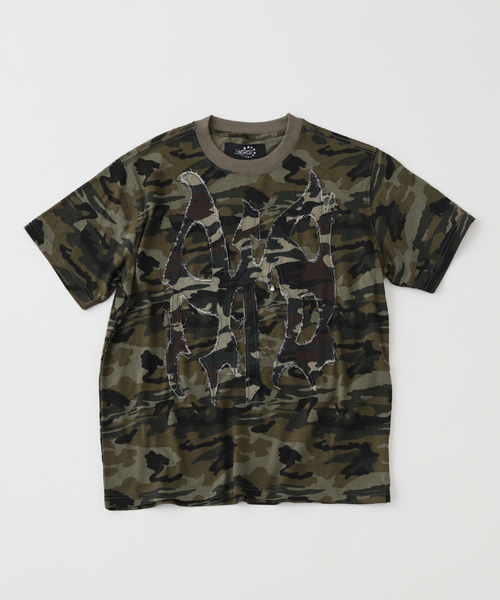 AFB(エーエフビー)の「AFB / エーエフビー BLADE AFB TEE(Tシャツ/カットソー・メンズ・カーキ・MEDIUM/LARGE)」の1枚目の写真