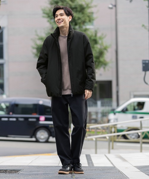 GLOBAL WORK（グローバルワーク）の「ライトウォームスタンドブルゾン/451309（ブルゾン・メンズ・ブラック/チャコールグレー/ブラウン・SMALL/MEDIUM/LARGE/X-LARGE）」の18枚目の写真