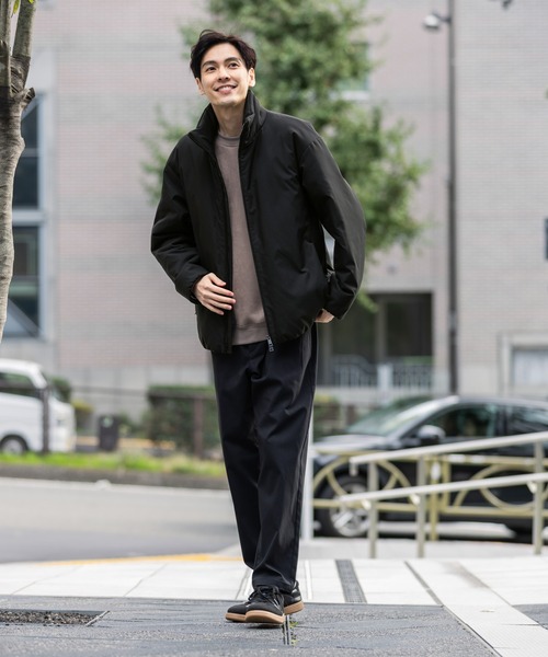 GLOBAL WORK（グローバルワーク）の「ライトウォームスタンドブルゾン/451309（ブルゾン・メンズ・ブラック/チャコールグレー/ブラウン・SMALL/MEDIUM/LARGE/X-LARGE）」の19枚目の写真