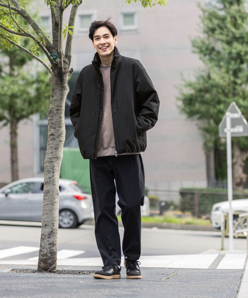 GLOBAL WORK（グローバルワーク）の「ライトウォームスタンドブルゾン/451309（ブルゾン・メンズ・ブラック/チャコールグレー/ブラウン・SMALL/MEDIUM/LARGE/X-LARGE）」の20枚目の写真