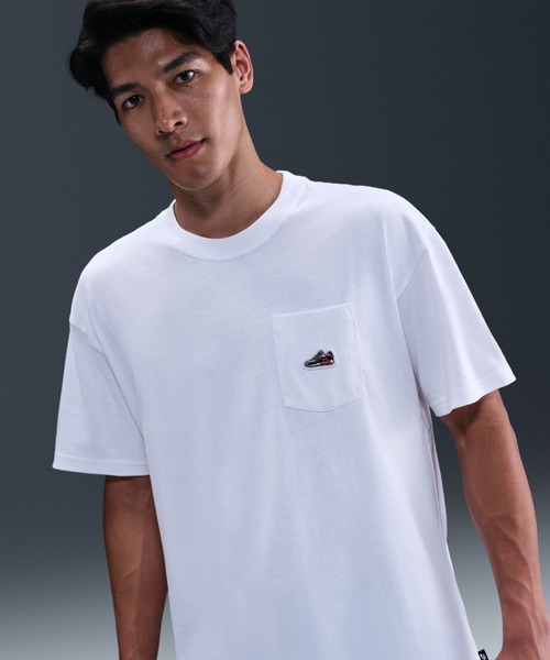 NIKE（ナイキ）の「ナイキ  NSW ACCS PATCH CNCT F S/S  NIKE（Tシャツ/カットソー・メンズ・ブラック/ホワイト・S/M/L/LL/3L）」の5枚目の写真