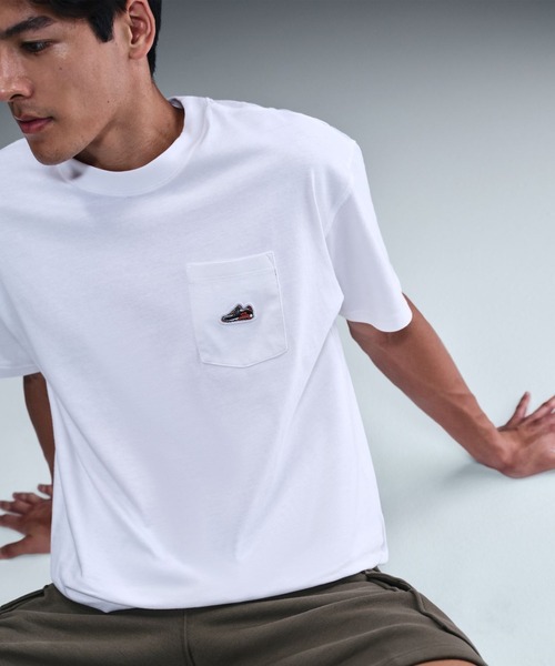 NIKE（ナイキ）の「ナイキ  NSW ACCS PATCH CNCT F S/S  NIKE（Tシャツ/カットソー・メンズ・ブラック/ホワイト・S/M/L/LL/3L）」の6枚目の写真