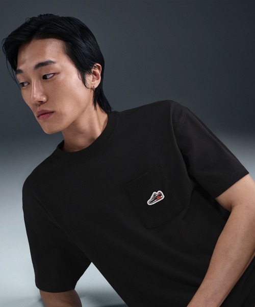 NIKE（ナイキ）の「ナイキ  NSW ACCS PATCH CNCT F S/S  NIKE（Tシャツ/カットソー・メンズ・ブラック/ホワイト・S/M/L/LL/3L）」の12枚目の写真