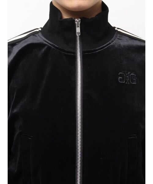 GYDA（ジェイダ）の「SymmetryGYDAベロアトラックジャケット（ブルゾン・レディース・ブラック/ベージュ・FREE）」の15枚目の写真