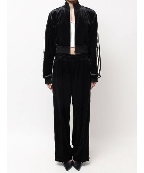 GYDA（ジェイダ）の「SymmetryGYDAベロアトラックジャケット（ブルゾン・レディース・ブラック/ベージュ・FREE）」の21枚目の写真