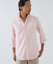 improves（インプローブス）の「コットンリネン ホリゾンタルカラー 七分袖シャツ（シャツ/ブラウス）」