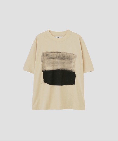 MHL.（エムエイチエル）の「LIGHT ORGANIC COTTON JERSEY TOP（Tシャツ/カットソー・メンズ・ベージュ・MEDIUM/LARGE）」の4枚目の写真