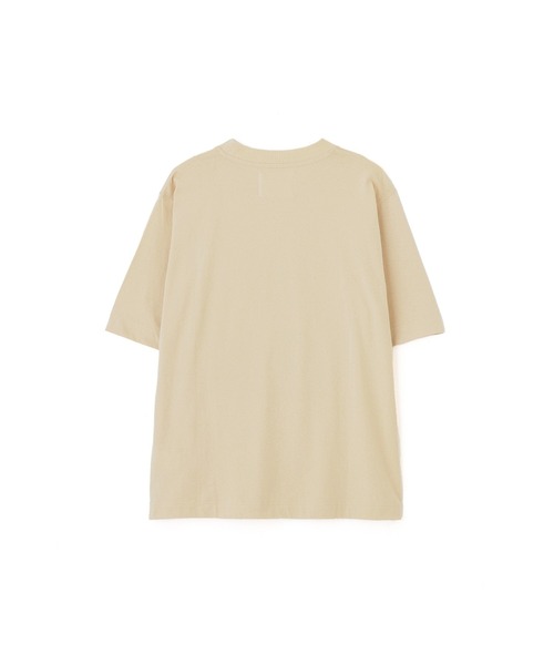 MHL.（エムエイチエル）の「LIGHT ORGANIC COTTON JERSEY TOP（Tシャツ/カットソー・メンズ・ベージュ・MEDIUM/LARGE）」の5枚目の写真