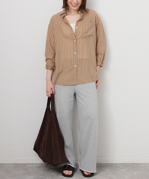 ジャーナルスタンダード レリューム（JOURNAL STANDARD relume）/ダブルストライプソフトシャツ ダブルストライプソフトシャツ（シャツ/ブラウス）｜JOURNAL STANDARD