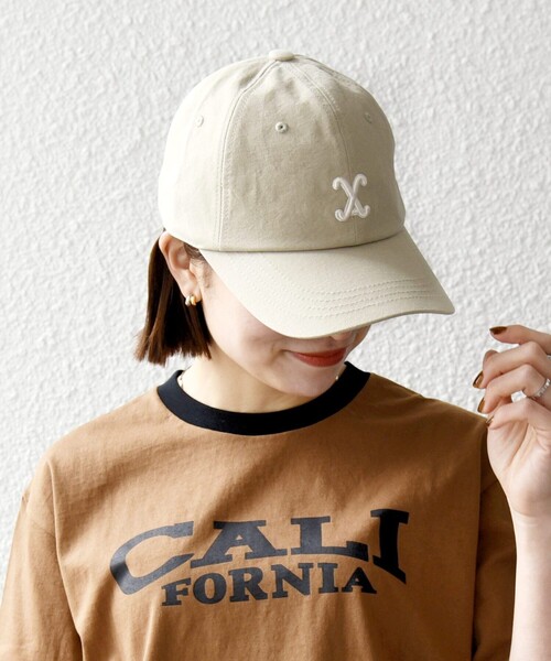 VARZAR(バザール)の「【SHIPS any別注】VARZAR: 3D ロゴ ボール キャップ(キャップ・レディース・ブラウン/ブラック/ベージュ・ONE SIZE)」の3枚目の写真