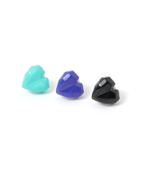 niko and...(ニコアンド)の「ハート3SETシューズクリップ(シューズアクセサリー・レディース・ピンク/ブルー/グレー・0)」の1枚目の写真