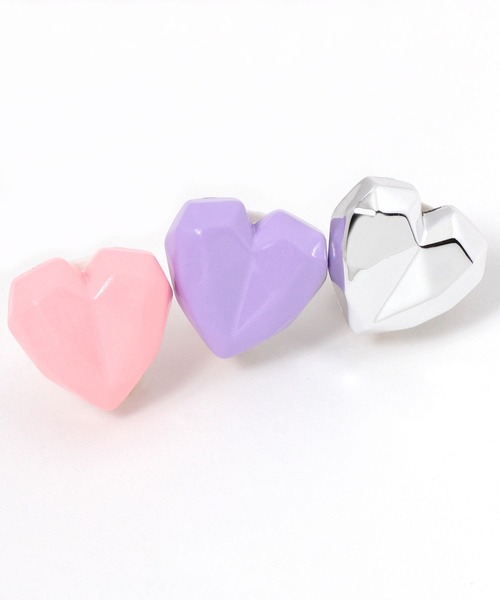 アクセサリー niko セール】ハート3SETシューズクリップ（シューズアクセサリー）｜niko