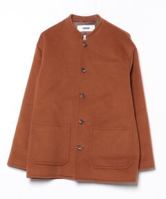 CLANE NO COLLAR CHINA COAT チャイナ　コート　オレンジ CLANE / クラネ | NO COLLAR CHINA COAT チャイナコート | 2