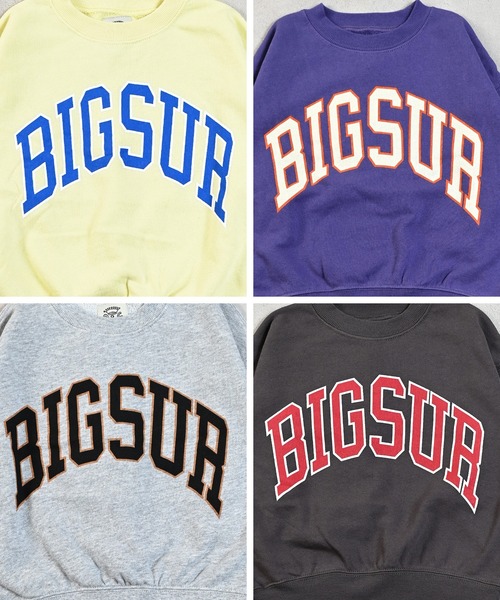 Ocean&Ground（オーシャン&グラウンド）の「カレッジロゴスウェット（スウェット・キッズ・ライトグレー/イエロー/ネイビー/チャコール・140/130/120/110/100/95/90/80）」の18枚目の写真