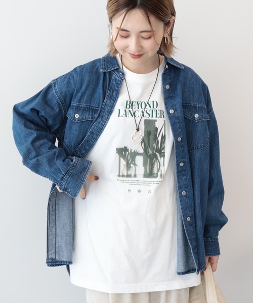 ☆☆☆Yuki'  s ☆☆☆todayful wポケットデニムシャツ AMERICAN HOLIC（アメリカンホリック）の「Wポケットデニムシャツ