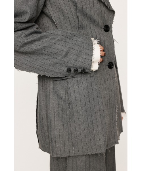 WAIST SHAPE CUT OUT JK ウエストシェイプ カットアウト ジャケット 秋