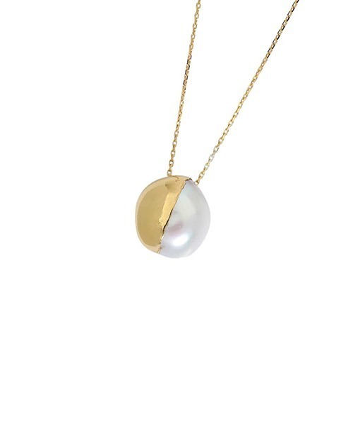 Preek（プリーク）の「PREEK / プリーク：【レディース】BAROQUE PEARL NECKLACE：BP-02[ANN]（ネックレス・レディース・ホワイト・FREE）」の4枚目の写真