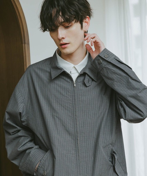 RAGEBLUE(レイジブルー)の「CHECK ZIP UP SHIRT JACKET / チェックジップアップシャツジャケット(シャツ/ブラウス・メンズ・ブルー系その他/ベージュ系その他/グレー系その他・MEDIUM/LARGE)」の8枚目の写真