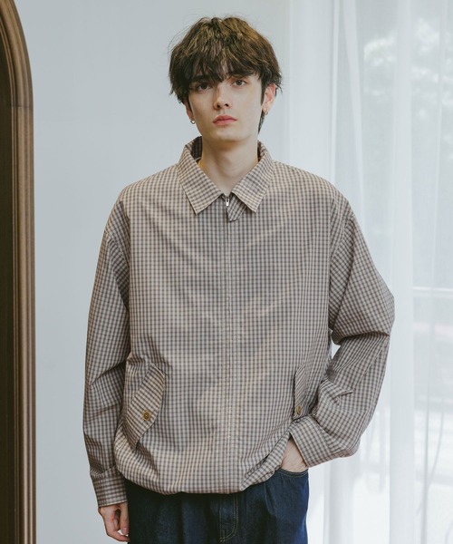 RAGEBLUE(レイジブルー)の「CHECK ZIP UP SHIRT JACKET / チェックジップアップシャツジャケット(シャツ/ブラウス・メンズ・ブルー系その他/ベージュ系その他/グレー系その他・MEDIUM/LARGE)」の12枚目の写真