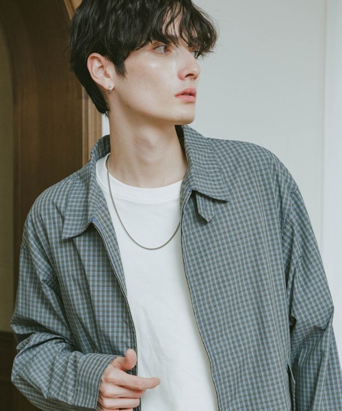 RAGEBLUE(レイジブルー)の「CHECK ZIP UP SHIRT JACKET / チェックジップアップシャツジャケット(シャツ/ブラウス・メンズ・ブルー系その他/ベージュ系その他/グレー系その他・MEDIUM/LARGE)」の19枚目の写真