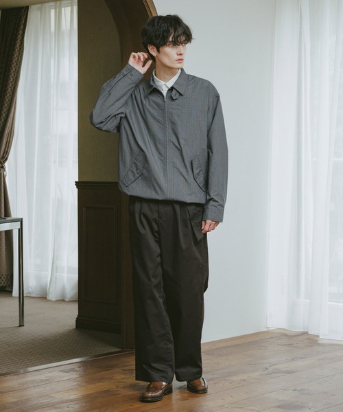 RAGEBLUE(レイジブルー)の「CHECK ZIP UP SHIRT JACKET / チェックジップアップシャツジャケット(シャツ/ブラウス・メンズ・ブルー系その他/ベージュ系その他/グレー系その他・MEDIUM/LARGE)」の4枚目の写真