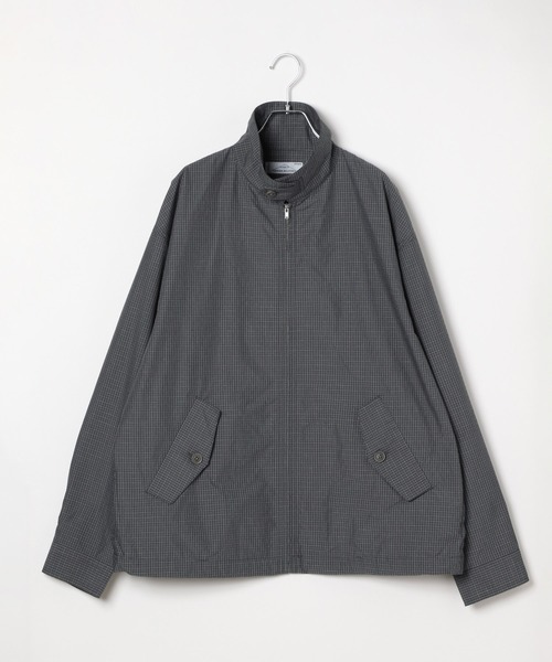 ライカ期 ジップ チェック ブルゾン ジャケット　アーカイブ　シャツジャケット ライカ期 ジップ チェック ブルゾン ジャケット アーカイブ