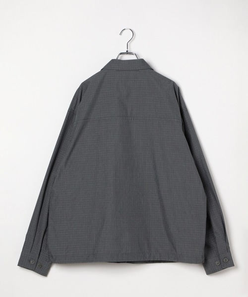 セール】CHECK ZIP UP SHIRT JACKET / チェックジップアップ