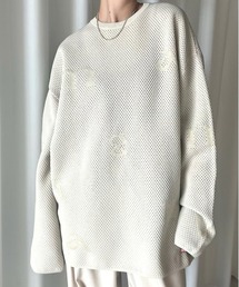 Ameri(A)DISPERSE LOGO KNIT TOP(jbg/Z[^[)