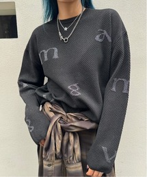 Ameri VINTAGE - Ameri アメリ アメリヴィンテージ ニット Ameri（アメリ）の「VINTAGE LAG OVER KNIT TOP（ニット