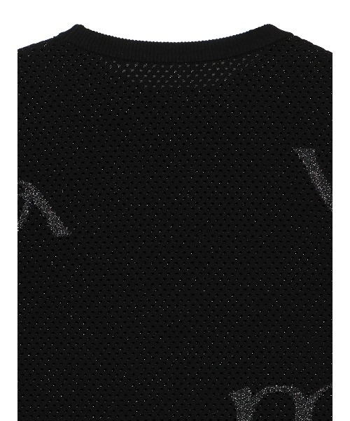 セール】DISPERSE LOGO KNIT TOP（ニット/セーター）｜Ameri（アメリ