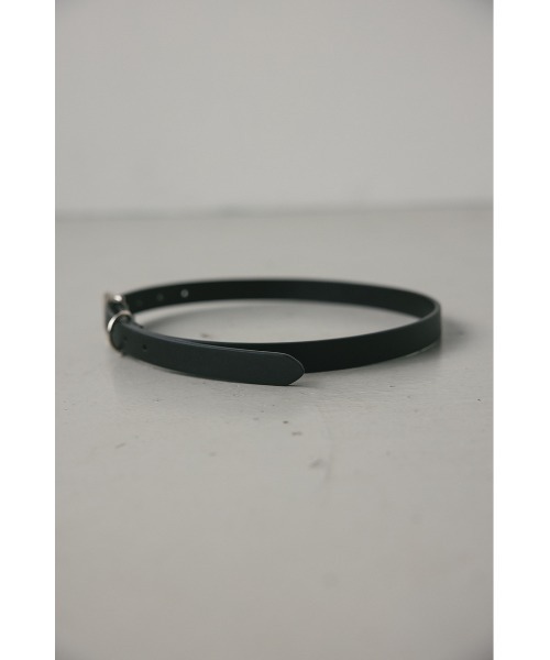 STYLEMIXER（スタイルミキサー）の「スプリットレザーナローベルト（ベルト・レディース・ブラック/ブラウン・FREE）」の6枚目の写真