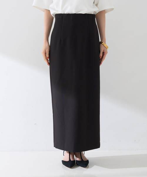 Rouge vif Anna(ルージュヴィフアンナ)の「【セットアップ2点セット】ダブルクロスジレ×タイトスカート(セットアップ・レディース・ブラック・34/36/38)」の18枚目の写真