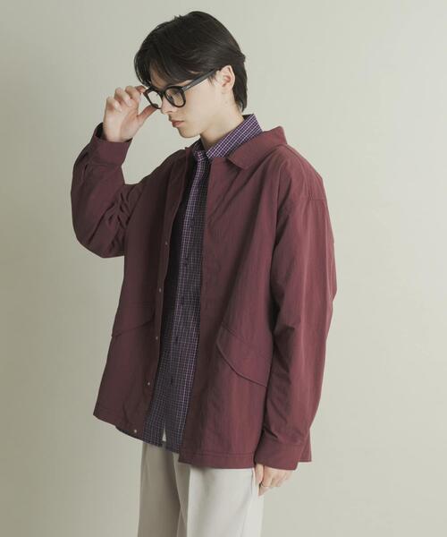 【貴重】inscrire ゴブリン織シャツジャケット 中古・古着通販】INSCRIRE (アンスクリア) ゴブリン織シャツジャケット