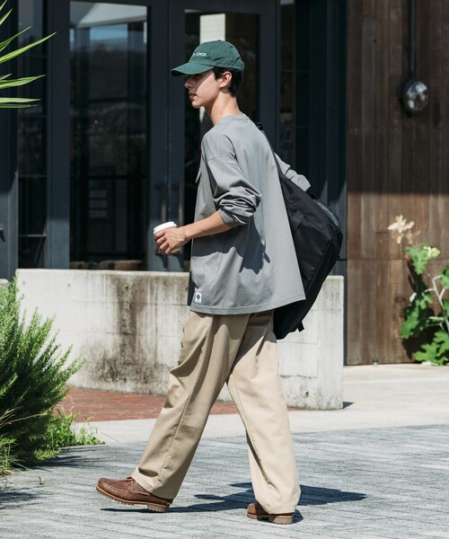 FREAK'S STORE(フリークスストア)の「限定展開 Columbia×FREAK'S STORE/コロンビア 別注 インペリアルパーク ロングスリーブ ポケットTシャツ(Tシャツ/カットソー・メンズ・ブラック/ベージュ/ホワイト/ネイビー/チャコールグレー/グレー・SMALL/MEDIUM/LARGE/X-LARGE)」の15枚目の写真