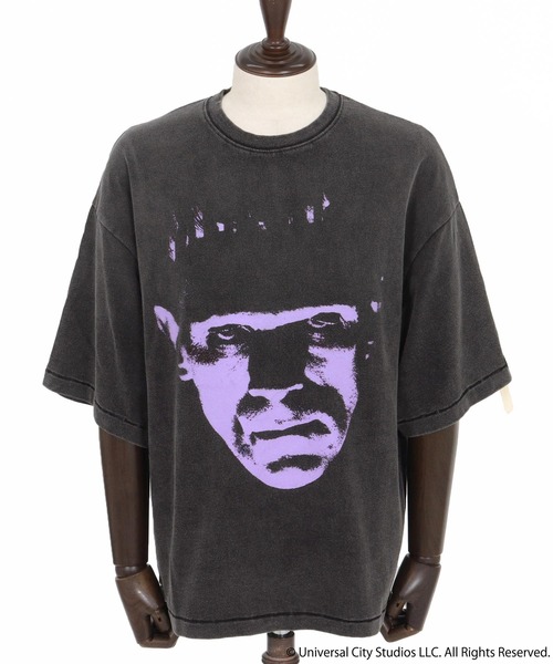 ADAM PATEK(アダムパテック)の「mt9968-Frankenstein face print T Tシャツ(AP2524017)(Tシャツ/カットソー・メンズ・パープル/グリーン・1/2)」の18枚目の写真
