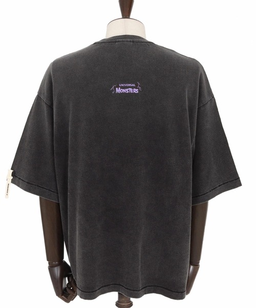 ADAM PATEK(アダムパテック)の「mt9968-Frankenstein face print T Tシャツ(AP2524017)(Tシャツ/カットソー・メンズ・パープル/グリーン・1/2)」の19枚目の写真