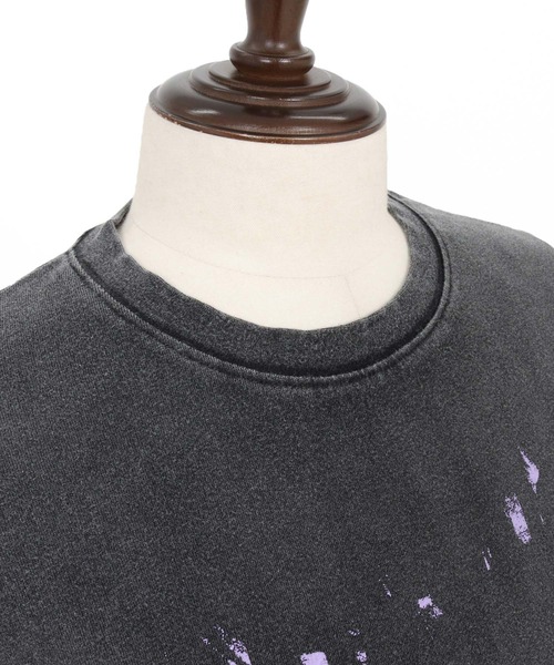 ADAM PATEK(アダムパテック)の「mt9968-Frankenstein face print T Tシャツ(AP2524017)(Tシャツ/カットソー・メンズ・パープル/グリーン・1/2)」の20枚目の写真