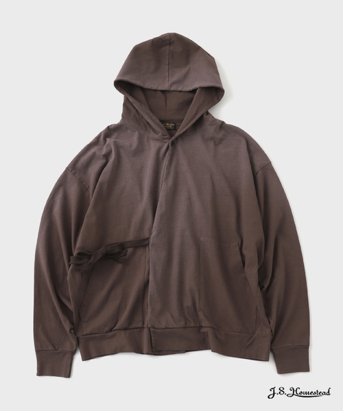 JOURNAL STANDARD J.S HOMESTEAD（ジャーナルスタンダードホームステッド）の「J.S.Homestead / ノマド フーディ（パーカー・メンズ・チャコールグレー/ブラック系その他/ブラウン系その他・LARGE/MEDIUM）」の3枚目の写真
