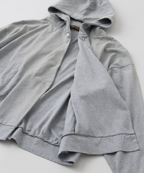 JOURNAL STANDARD J.S HOMESTEAD（ジャーナルスタンダードホームステッド）の「J.S.Homestead / ノマド フーディ（パーカー・メンズ・チャコールグレー/ブラック系その他/ブラウン系その他・LARGE/MEDIUM）」の8枚目の写真