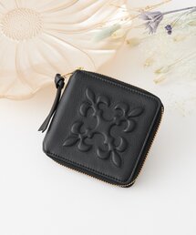 【新品同様】russet　ラシット　モノグラム　スモールウォレット　ブラック 中古・古着通販】russet (ラシット) 2023AWモノグラムプレート